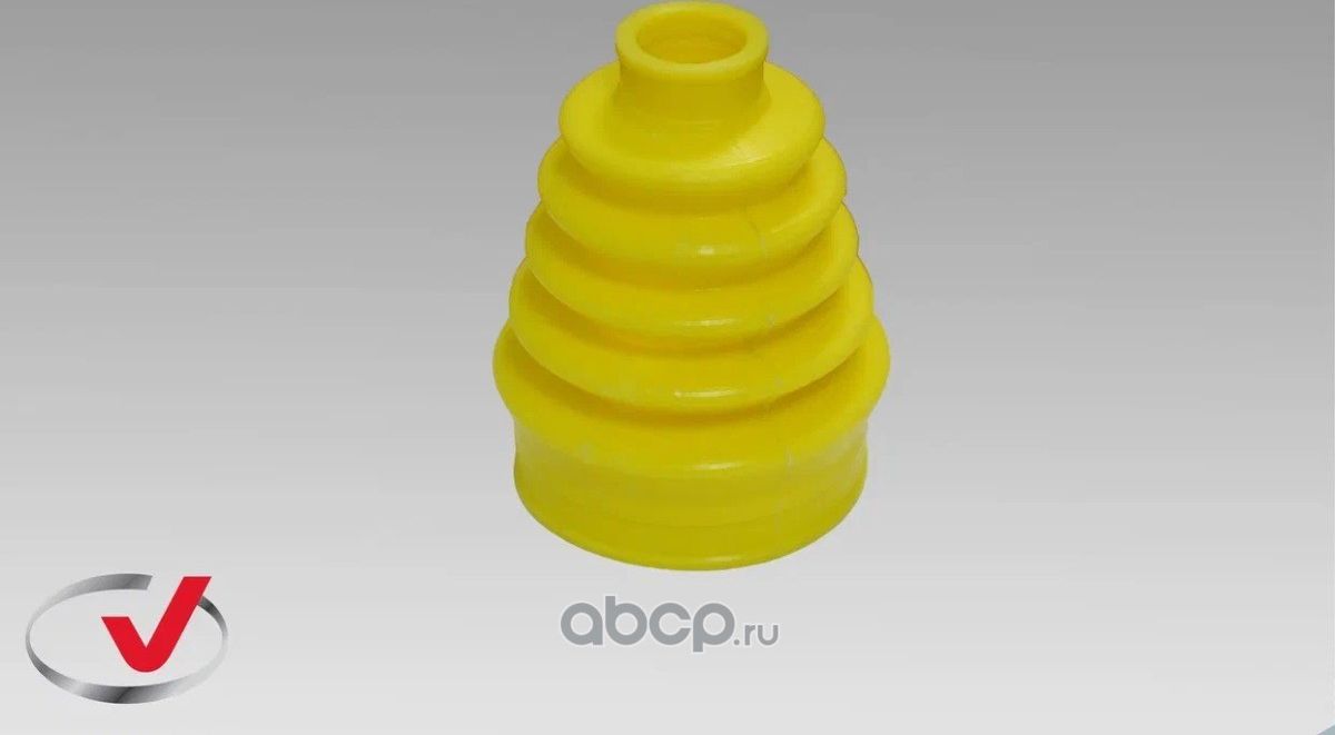 Чехол ПОЛИУРЕТАНОВЫЙ, Пыльник ШРУС НАРУЖНЫЙ ( d=24,5 / D= 72 / H= 107) (Vtulka). Артикул 1105001