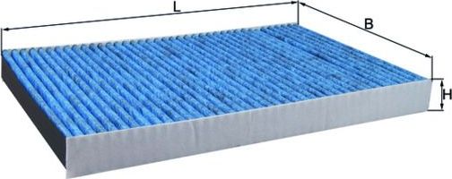 Салонный фильтр Mahle-Knecht CareMetix®. Артикул LAO 229