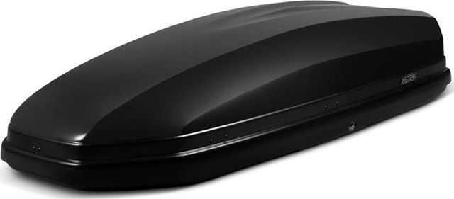 Автомобильный бокс Koffer A480 черный матовый (480 л, 198х82х45 см). Артикул KB480