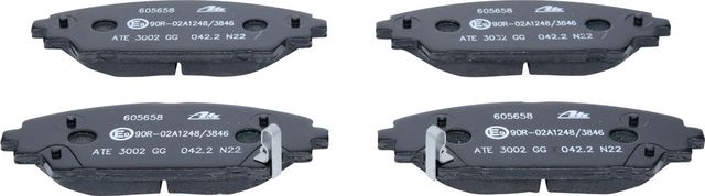 Тормозные колодки ATE передние для Mazda CX-30 I 2019-2026. Артикул 13.0460-5658.2