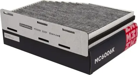 Фильтр салонный угольный Skoda Octavia II (1Z) 04-, VW Golf V, VI 03-, VW Passat (36, 3C) 05- () (Marshall). Артикул MC6006K