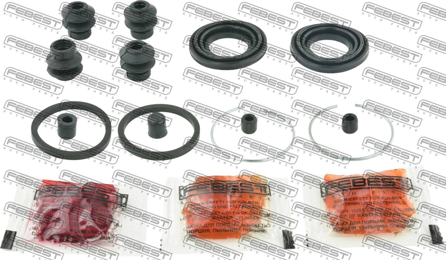 Ремкомплект тормозного суппорта Febest. Артикул 0275-J31R