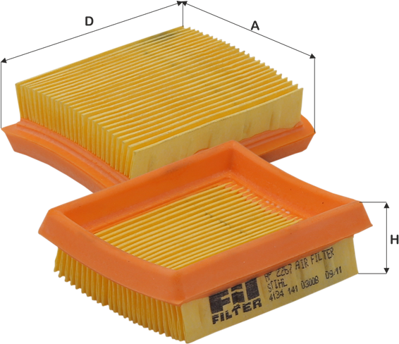 Воздушный фильтр FIL Filter. Артикул HP 2267