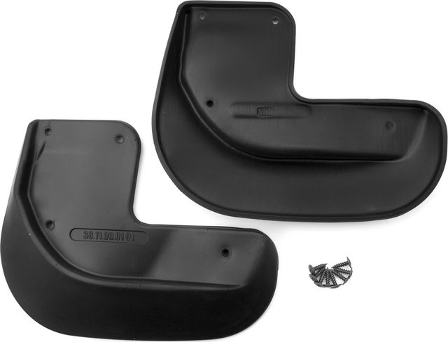 Брызговики Frosch (в пакете) передняя пара для Peugeot 308 I хэтчбек 2007-2013. Артикул BI.PECE.38.11.F11