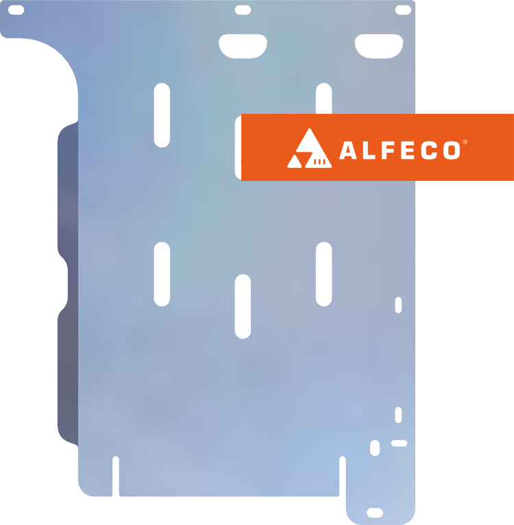 Защита алюминиевая Alfeco для АКПП BMW X5 F15 2013-2018. Артикул ALF.34.21al