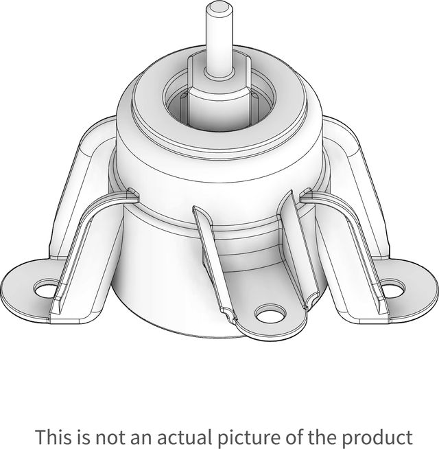 Подушка (опора) двигателя CTR левая для Hyundai Getz I 2005-2010. Артикул GZ0062