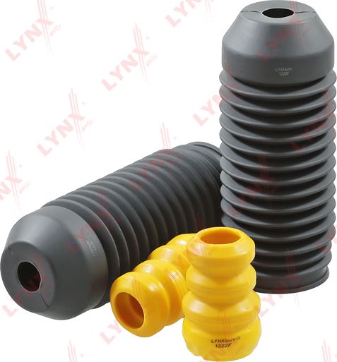 Комплект отбойников и пыльников амортизаторов (стоек) LYNXauto передний для Mazda 323 V (BA) 1994-1998. Артикул PR-7258