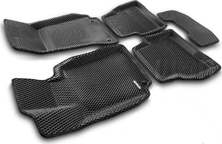Коврики Euromat 3D EVA для салона Mercedes-Benz C-Class W205 2015-2018. Артикул EM3DEVA-003514