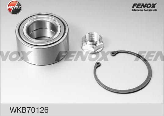 Ступичный подшипник (комплект) Fenox. Артикул WKB70126