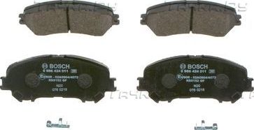 Тормозные колодки Bosch. Артикул 0 986 424 011