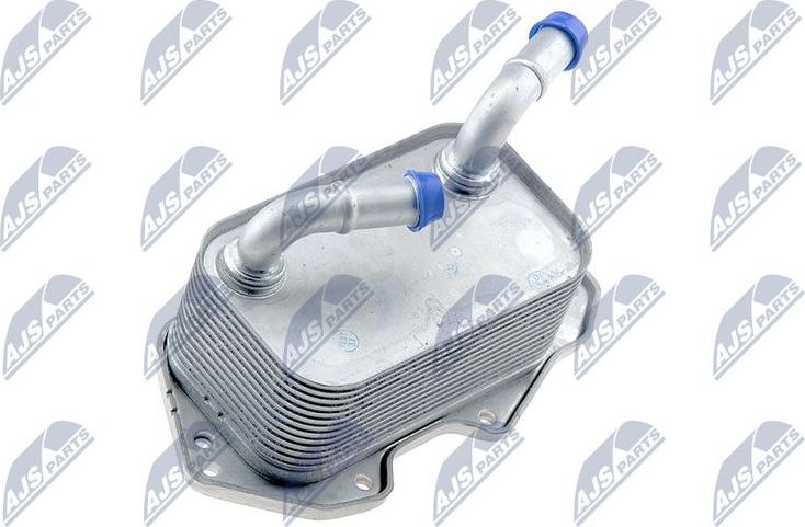 Радиатор масляный (маслоохладитель) для двигателя NTY (алюминий). Артикул CCL-AU-026