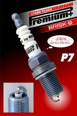 Свеча зажигания Brisk P7 Iridium Premium+ для Hyundai Galloper II 1998-2003. Артикул 1625