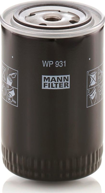 Масляный фильтр Mann-Filter для FSO 125p 1967-1992. Артикул WP 931