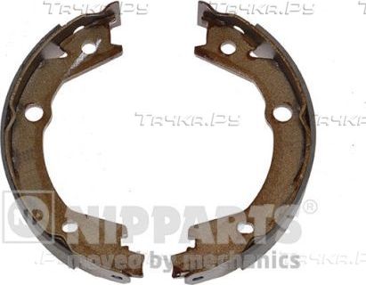 Тормозные колодки (стояночная тормозная система) Nipparts задние для Hyundai Matrix I 2001-2010. Артикул N3500529