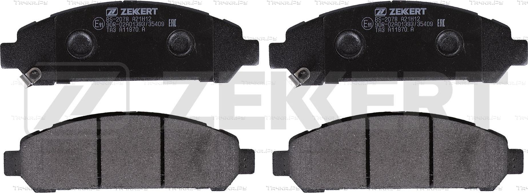 Тормозные колодки Zekkert. Артикул BS-2078