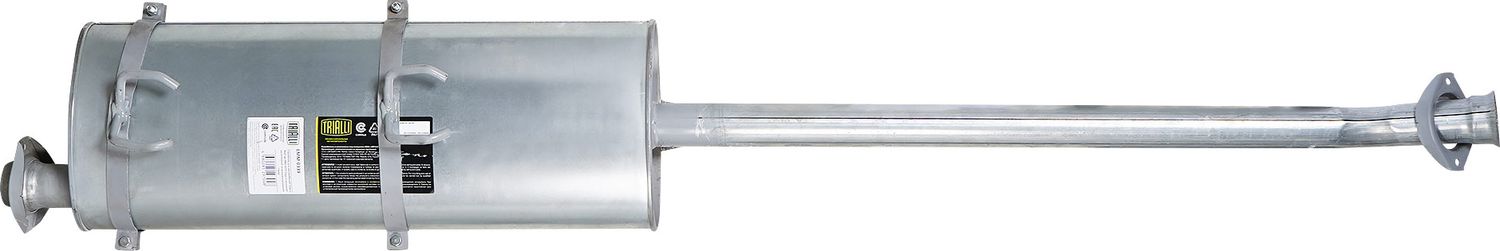 Глушитель Trialli (алюминий / сталь). Артикул EMM 0339