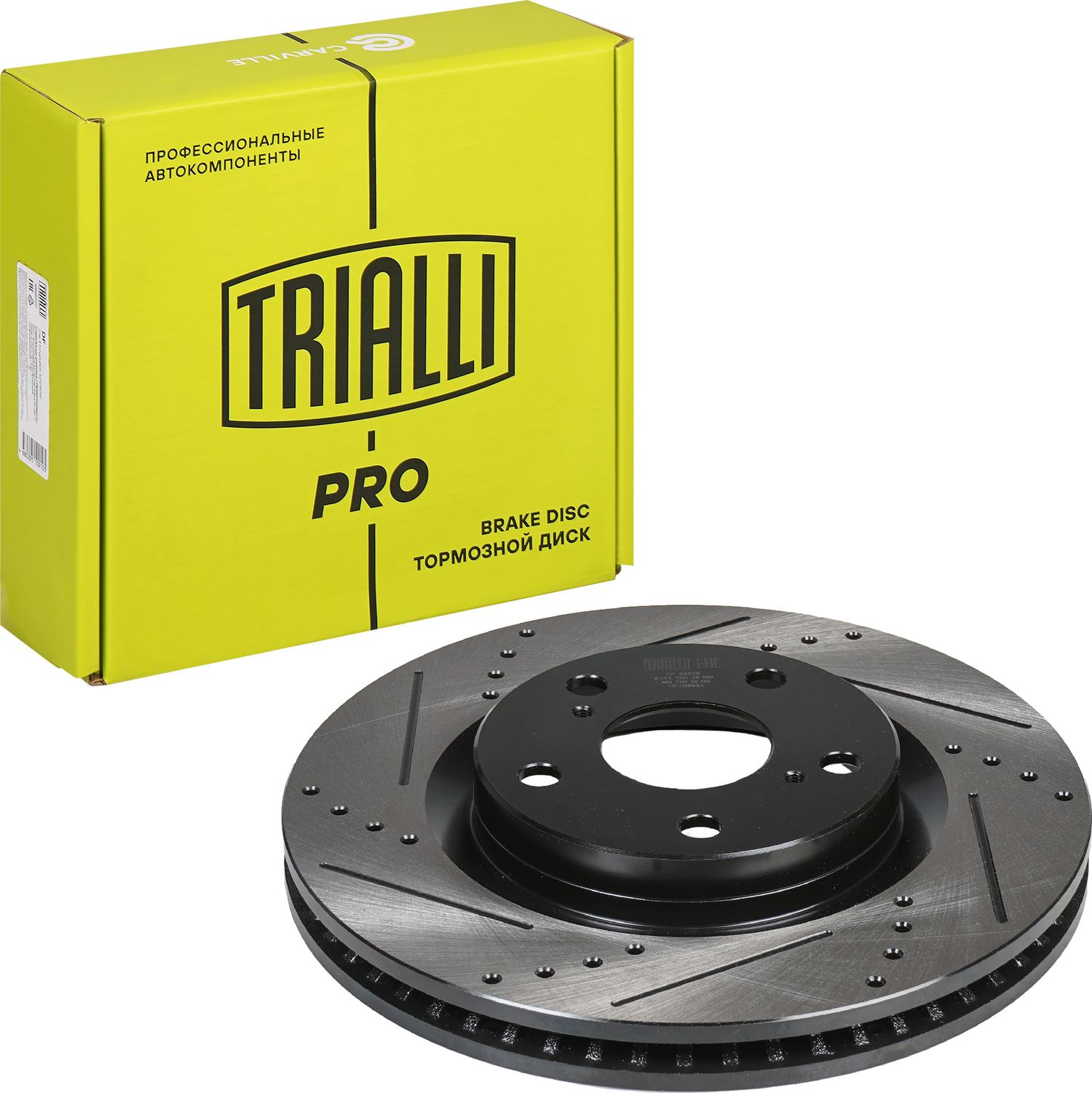 Тормозной диск Trialli. Артикул DF 2901s