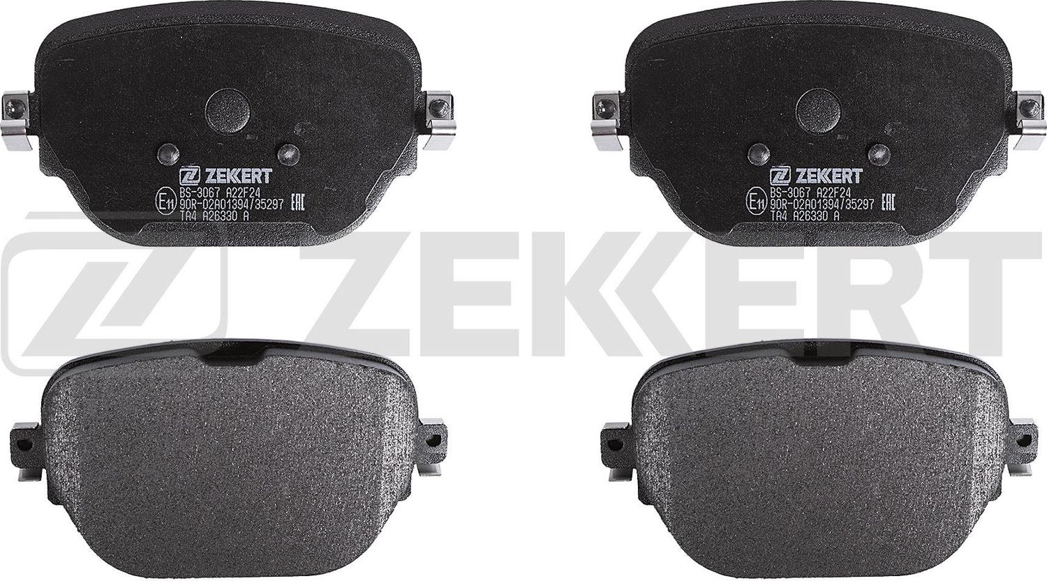 Тормозные колодки Zekkert. Артикул BS-3067