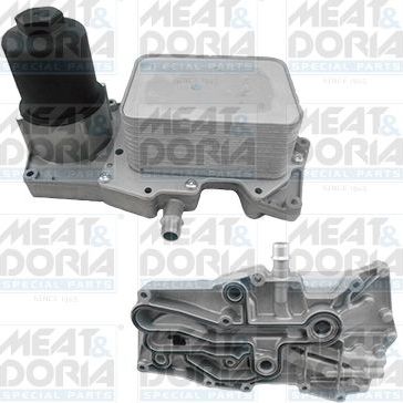 Радиатор масляный (маслоохладитель) для двигателя Meat & Doria. Артикул 95203C