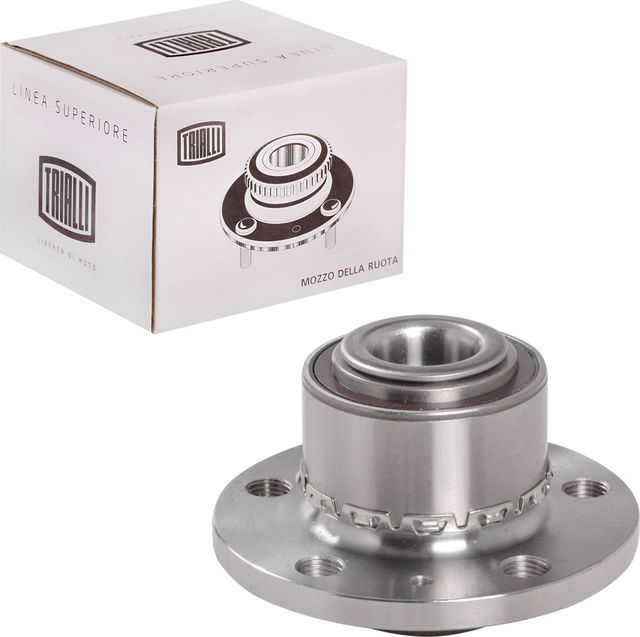 Ступица колеса с интегрированным подшипником Trialli передняя для Skoda Rapid I 2012-2019. Артикул MR 1834