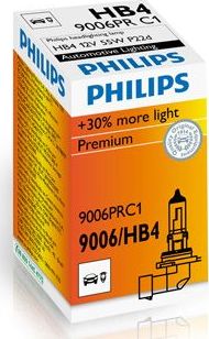 HB4 12V- 55W (P22d) ( +30% света) Vision (Premium) Philips Vision. Артикул 9006PRC1