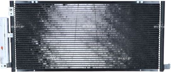 Радиатор кондиционера (конденсатор) NRF (алюминий). Артикул 350096