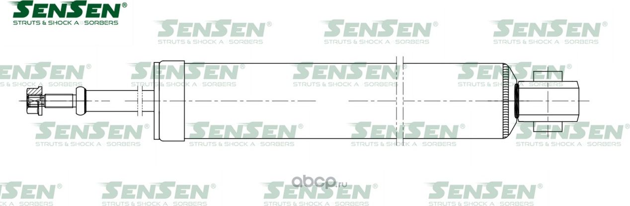 32130434 Амортизатор задний GAS FORD Focus седан IIIBM) Focus хэтчбек IIIBK) Gra (Sensen). Артикул 32130434