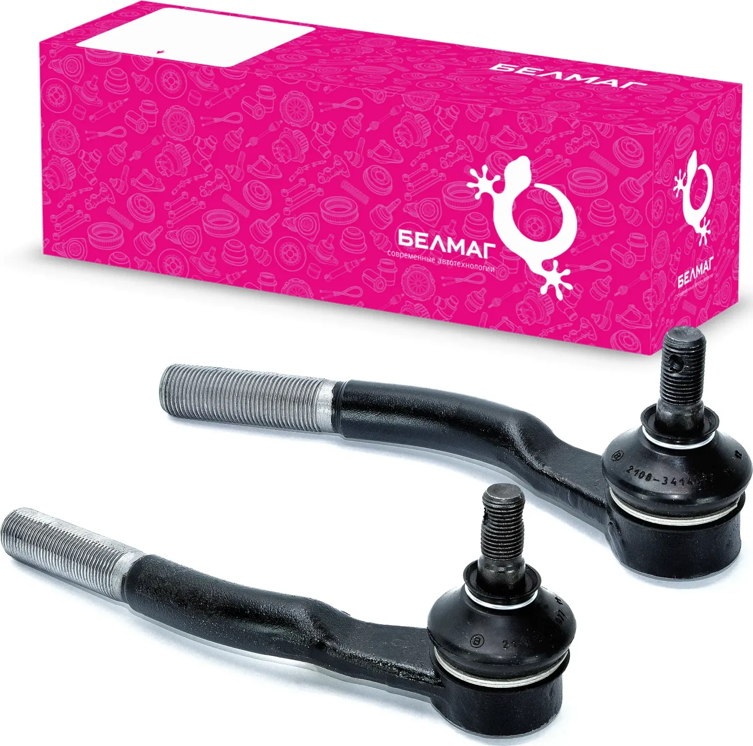 Наконечник рулевой ВАЗ 210809 лев+пр БелМаг BM.0460 (Belmag). Артикул BM.0460