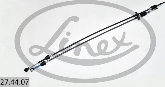 Трос переключения передач КПП Linex передний правый/левый для Mercedes-Benz Sprinter 903 2000-2006. Артикул 27.44.07