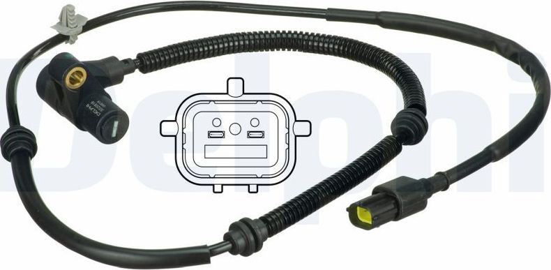 Датчик ABS Delphi. Артикул SS20516