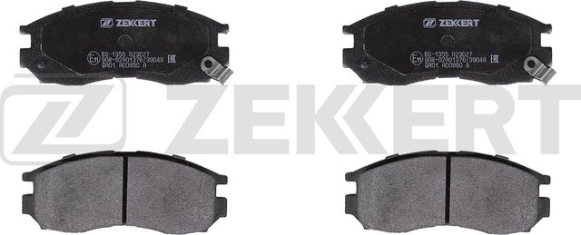 Тормозные колодки Zekkert передние для Hafei Sigma 2000-2009. Артикул BS-1355
