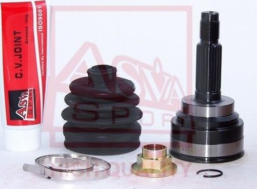 Шрус наружный (граната) Asva передний для Mazda 121 II 1990-1996. Артикул MZ-04