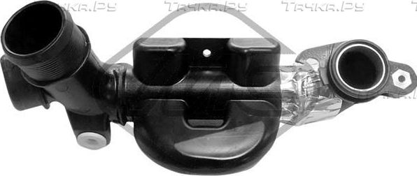 Патрубок интеркулера Metalcaucho для Peugeot 407 2004-2010. Артикул 98511