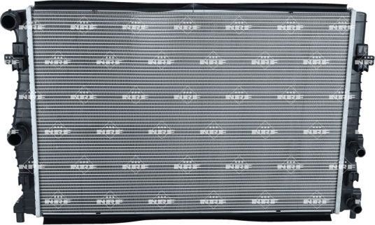 Радиатор охлаждения двигателя NRF (алюминий). Артикул 550262