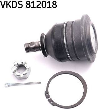 Шаровая опора SKF передняя правая/левая верхняя для Nissan Navara D22 2001-2007. Артикул VKDS 812018