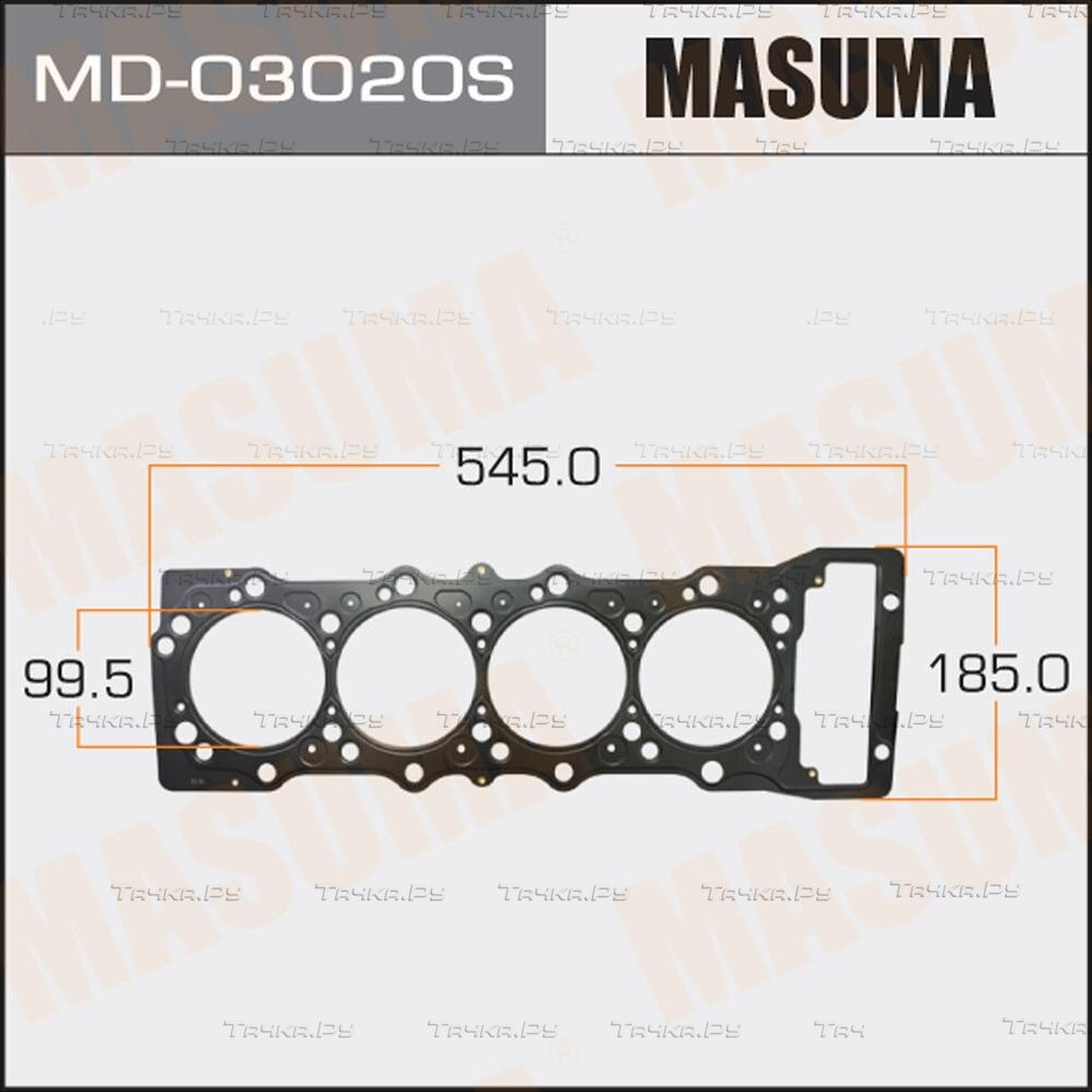 Прокладка ГБЦ Masuma. Артикул MD-03020S