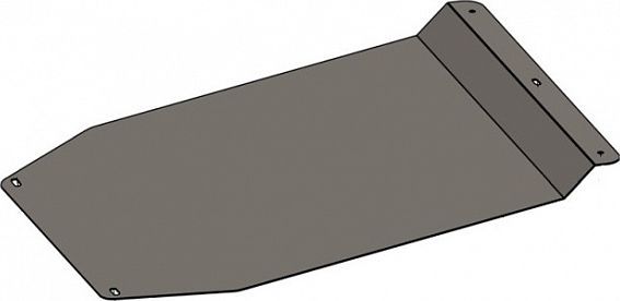 Защита алюминиевая Alfeco для картера и КПП FAW T77 2021-2026. Артикул ALF.47.06al