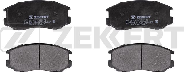 Тормозные колодки Zekkert передние для Proton Persona I 1994-2003. Артикул BS-1237