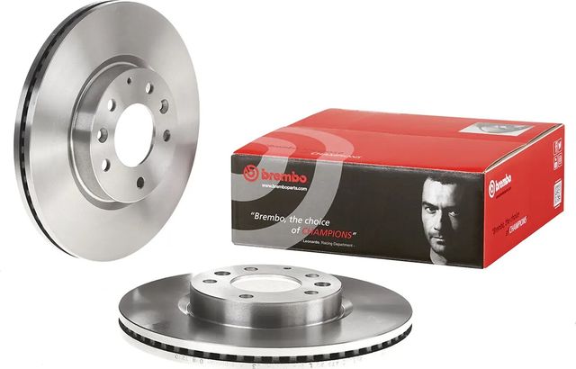 Тормозной диск Brembo передний для Mazda 6 II (GH) 2007-2013. Артикул 09.B272.10