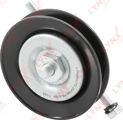 Натяжной ролик (натяжитель) приводного поликлинового ремня LYNXauto. Артикул PB-5386