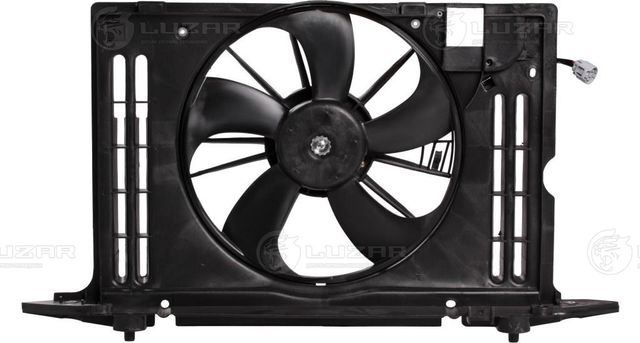 Вентилятор радиатора двигателя Luzar для Toyota Corolla E140, E150 2006-2014. Артикул LFK 1914