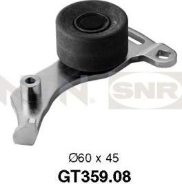 Натяжной ролик (натяжитель) ремня ГРМ NTN / SNR для Suzuki Samurai 1998-2001. Артикул GT359.08