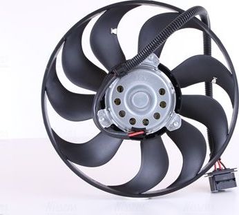 Вентилятор радиатора двигателя Nissens (полимерный материал) для Volkswagen Bora 1999-2005. Артикул 85545
