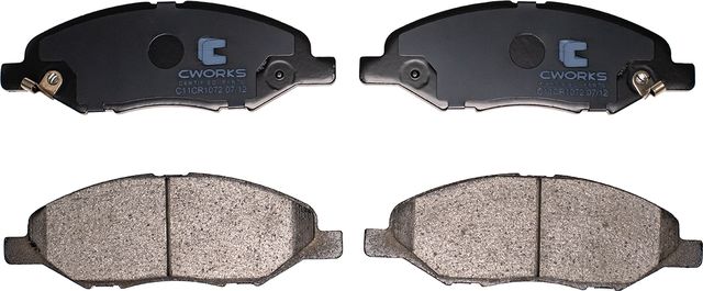 Тормозные колодки Cworks передние для Nissan Note I 2006-2012. Артикул C11CR1072