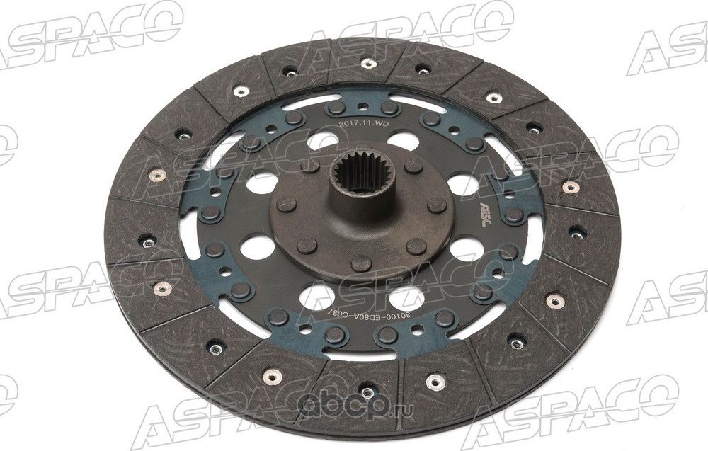 ДИСК СЦЕПЛЕНИЯ NISSAN MICRA (02-) (Aspaco). Артикул AP59688