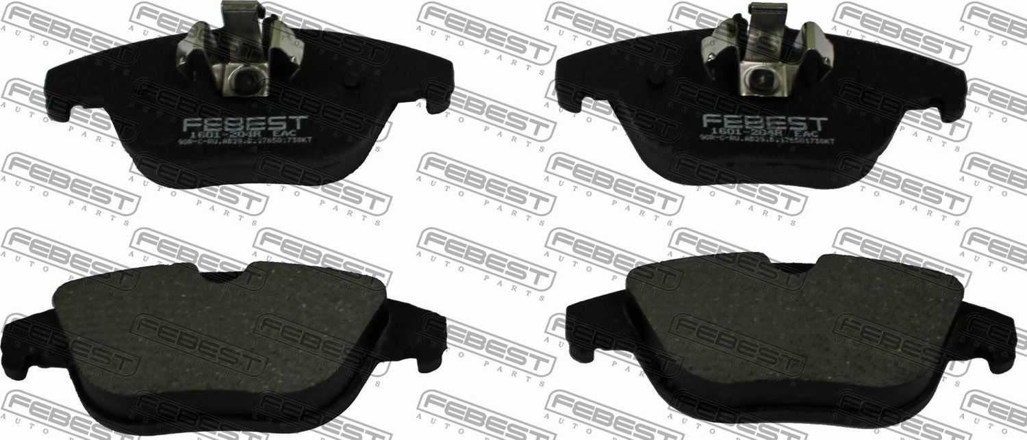 Тормозные колодки Febest. Артикул 1601-204R