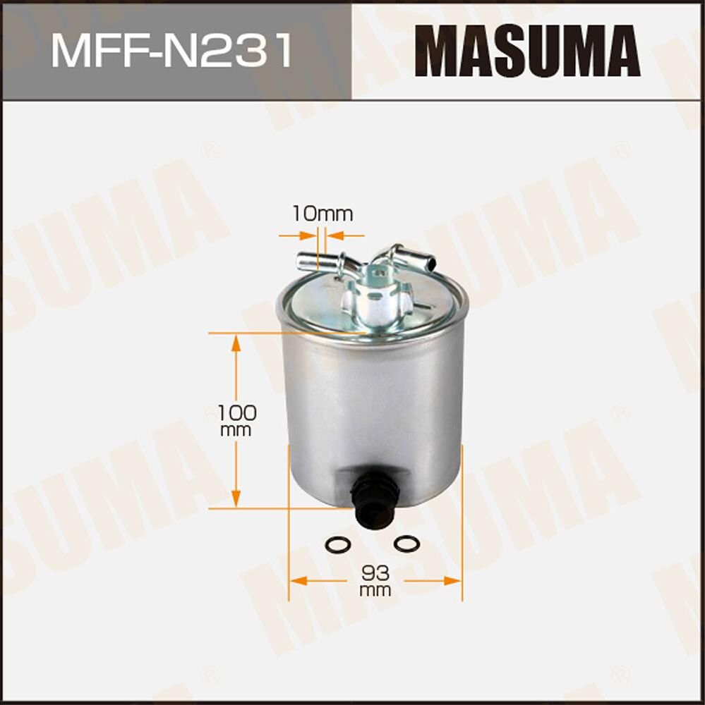 Топливный фильтр Masuma. Артикул MFF-N231
