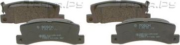 Тормозные колодки Bosch (Low-Metallic) задние для Lexus RX I 2000-2003. Артикул 0 986 461 136