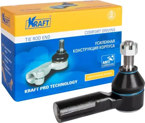 Наконечник рулевой тяги TOYOTA COROLLA 92- 1.4/1.6/2.0 лев./прав. (Kraft). Артикул KT032344