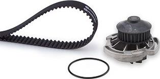 Помпа (водяной насос) с комплектом ремня ГРМ Gates PowerGrip® для SEAT Ibiza II 1993-2002. Артикул KP15311